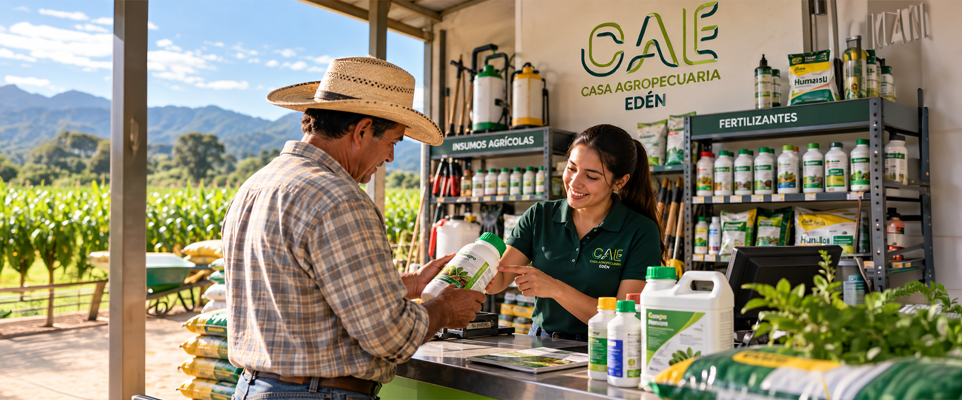 De la necesidad del campo, a la satisfacción del productor.